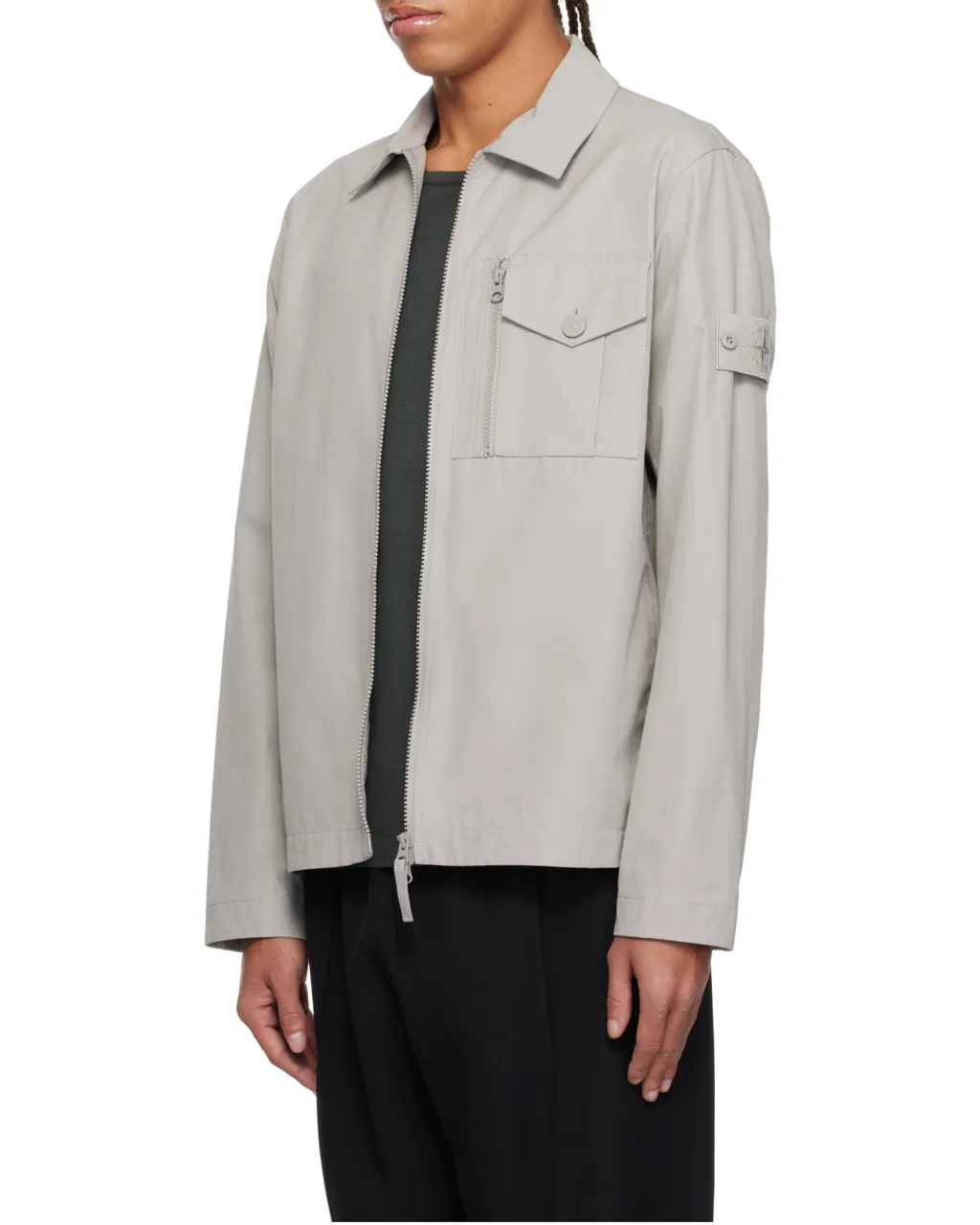 Compass Patch Zipped Jacket