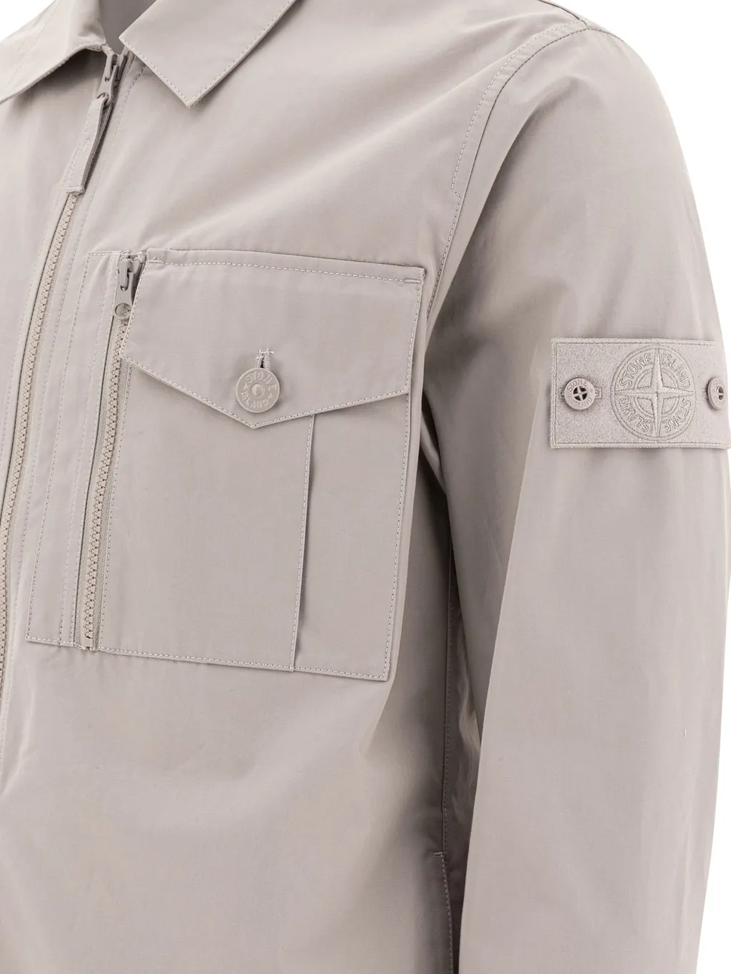 Compass Patch Zipped Jacket
