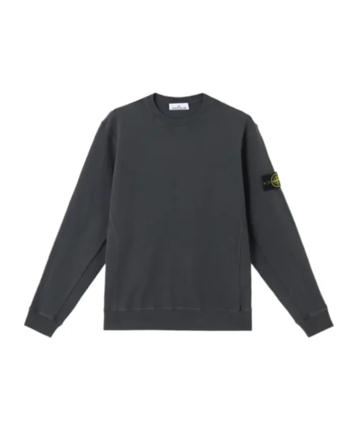 Compass-Badge Crewneck Sweatshirt