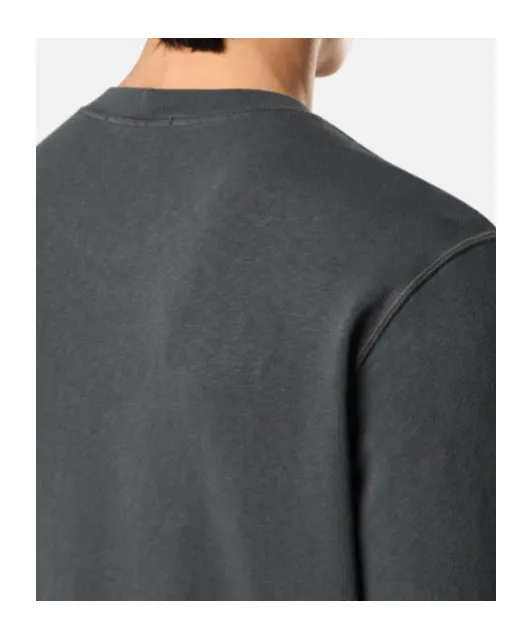 Compass-Badge Crewneck Sweatshirt