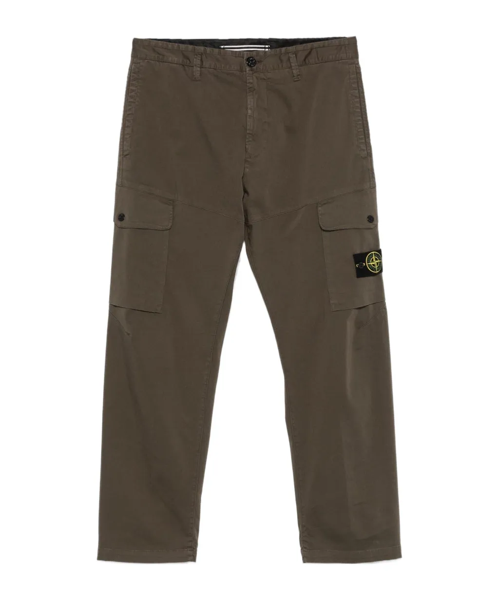 Logo Patch Regular Fit Cargo Pants