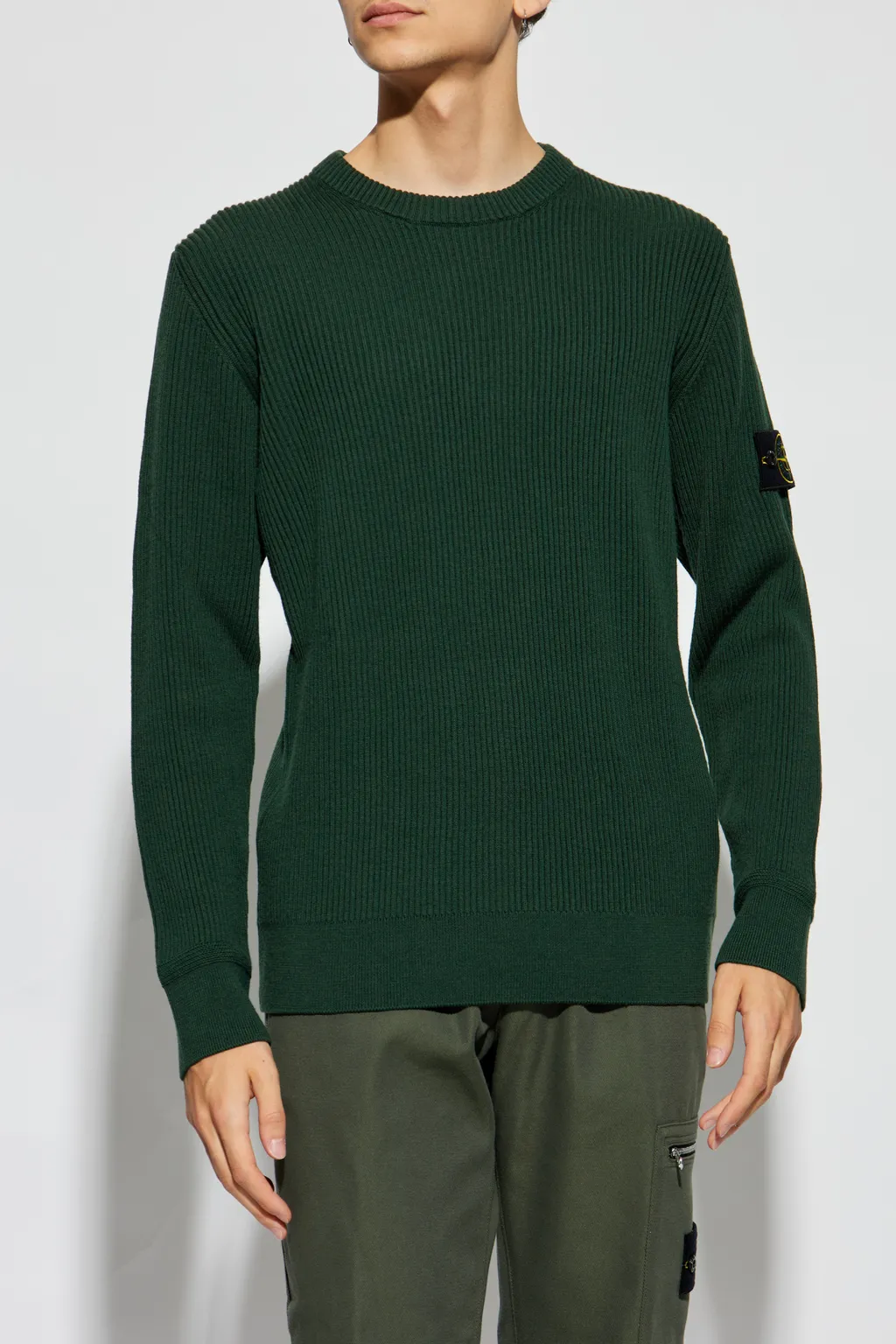 Compass-Badge Sweater