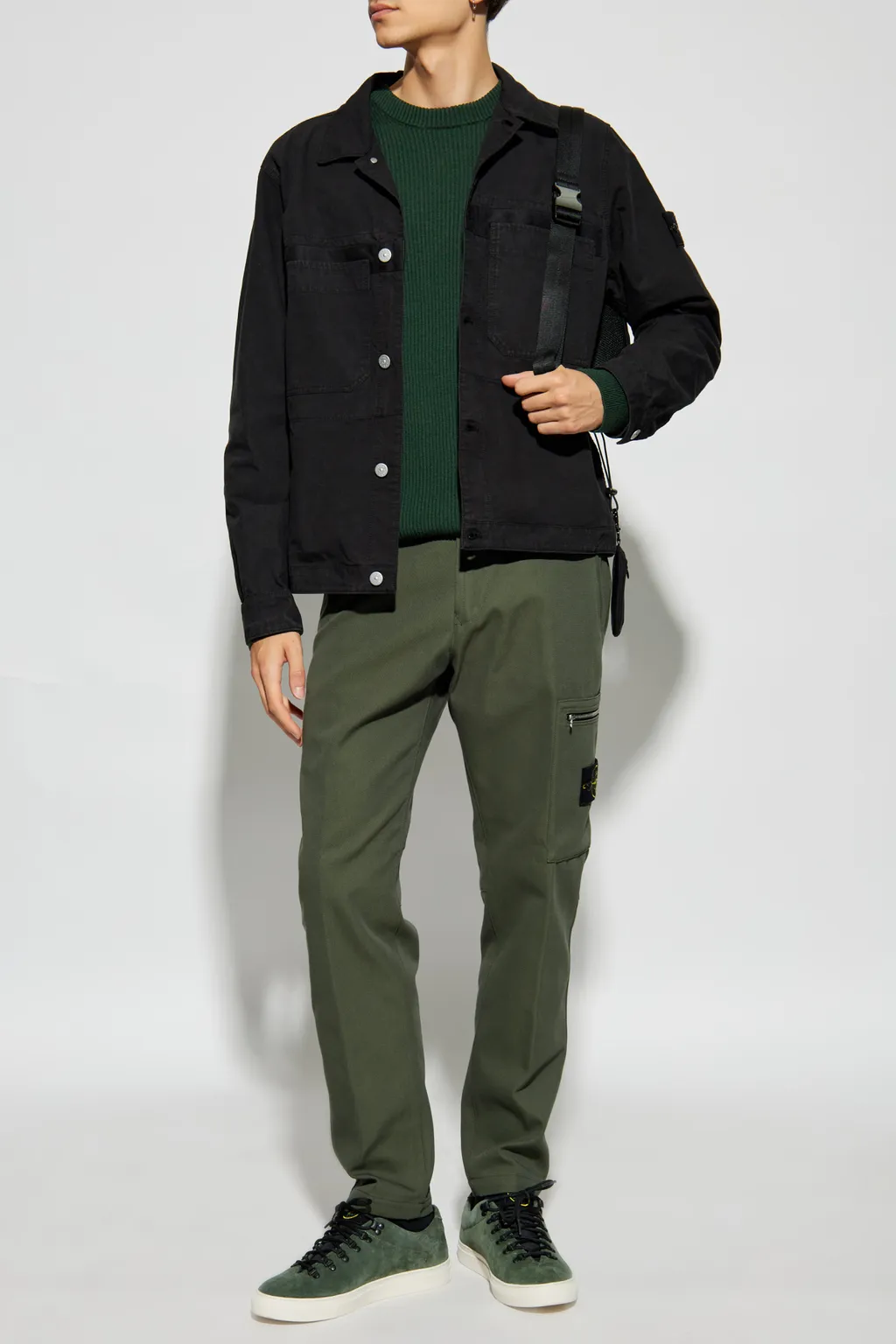 Compass-Badge Sweater