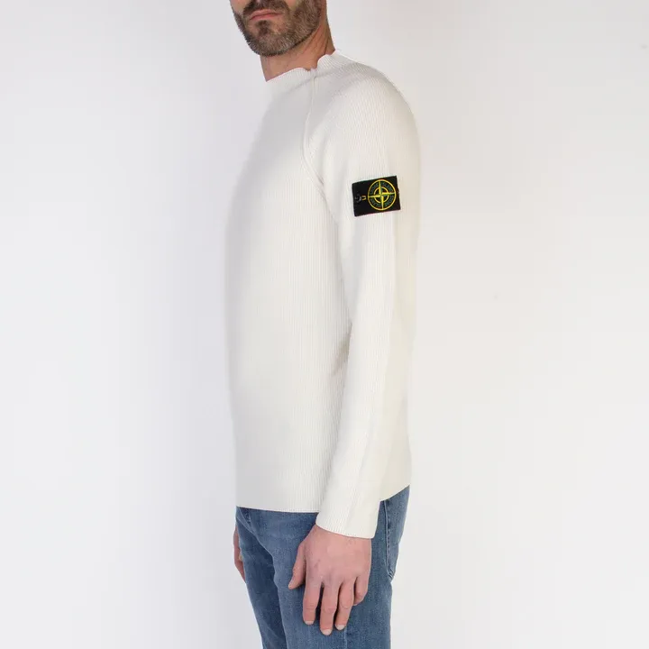 Logo Patch Long-Sleeved Sweater