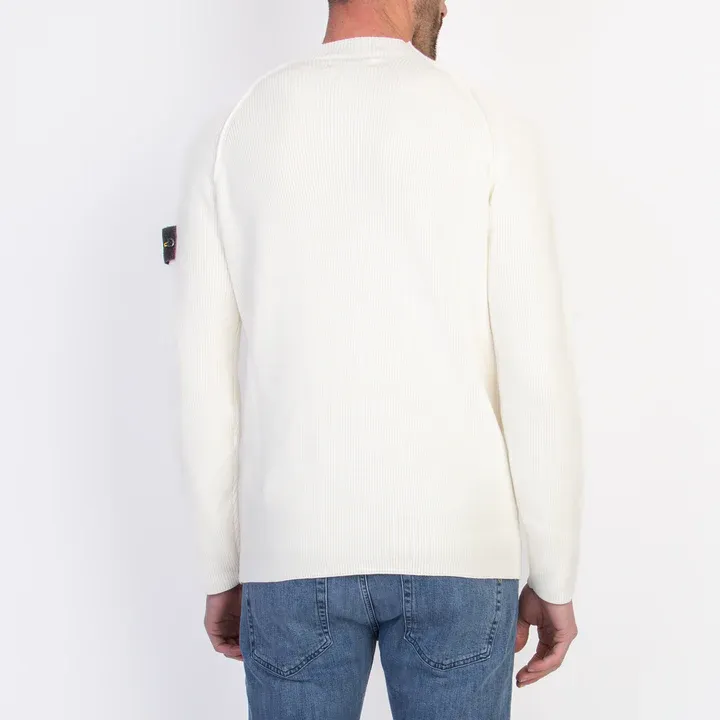 Logo Patch Long-Sleeved Sweater