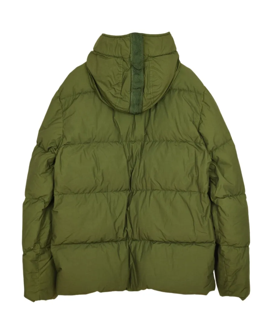 Compass-Patch Puffer Jacket