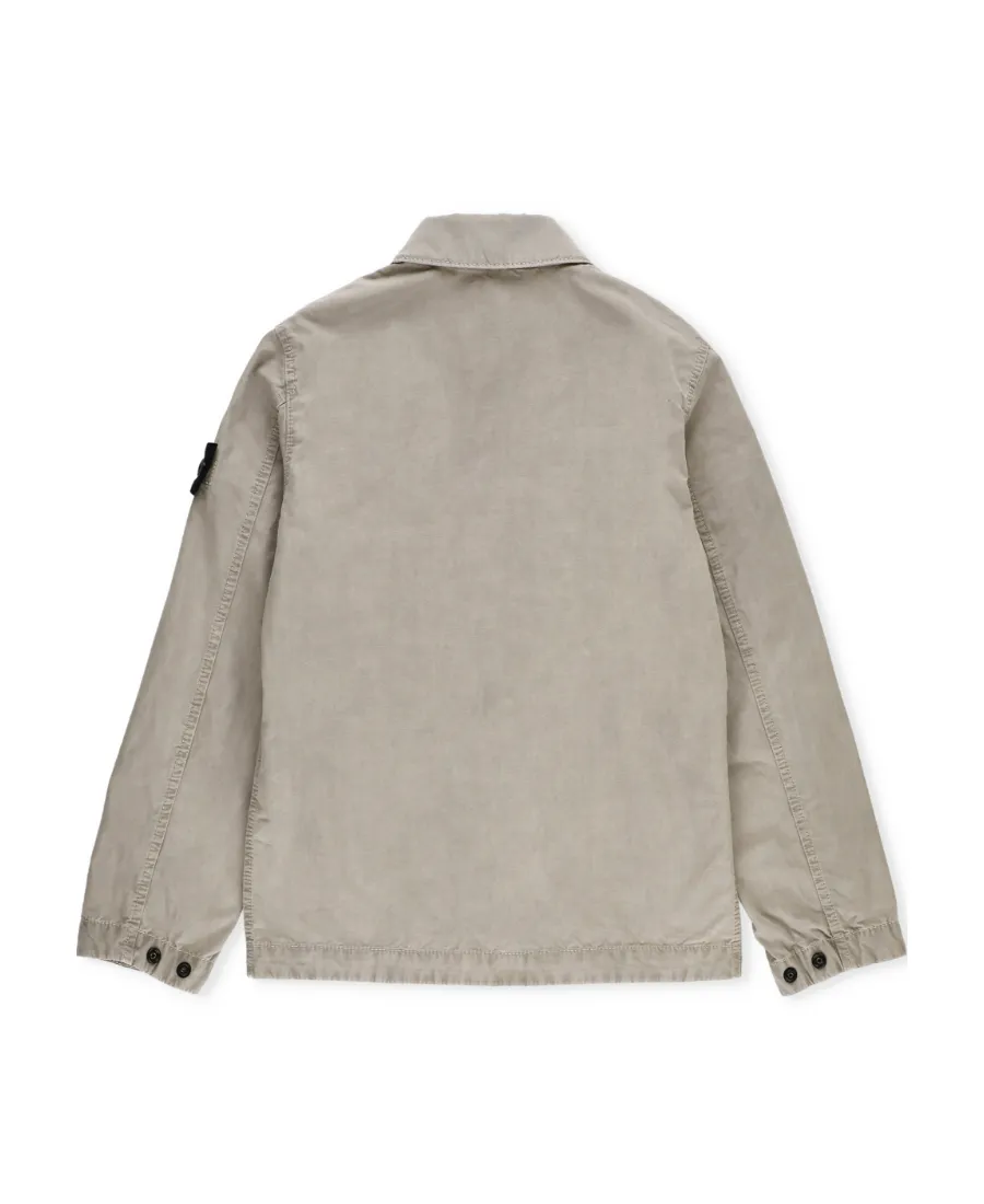 Lapel Long-Sleeved Shirt