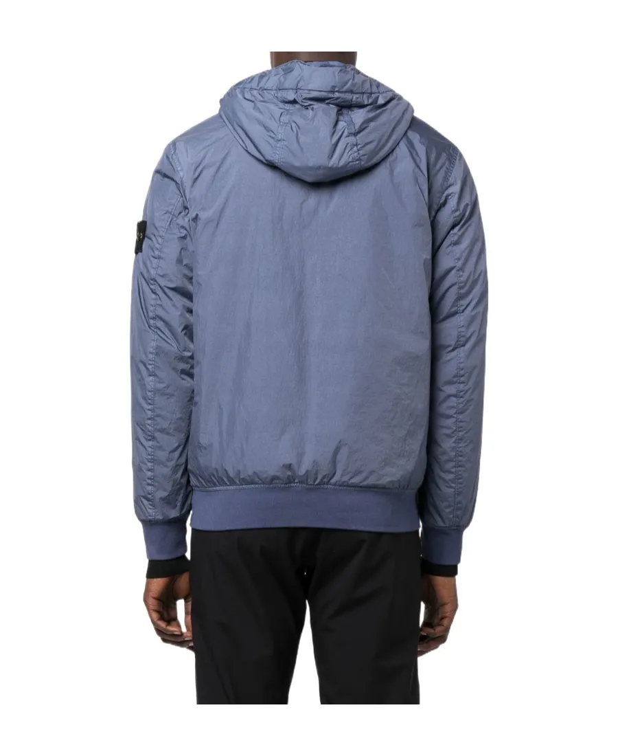 Logo Patch Zip-Up Padded Jacket