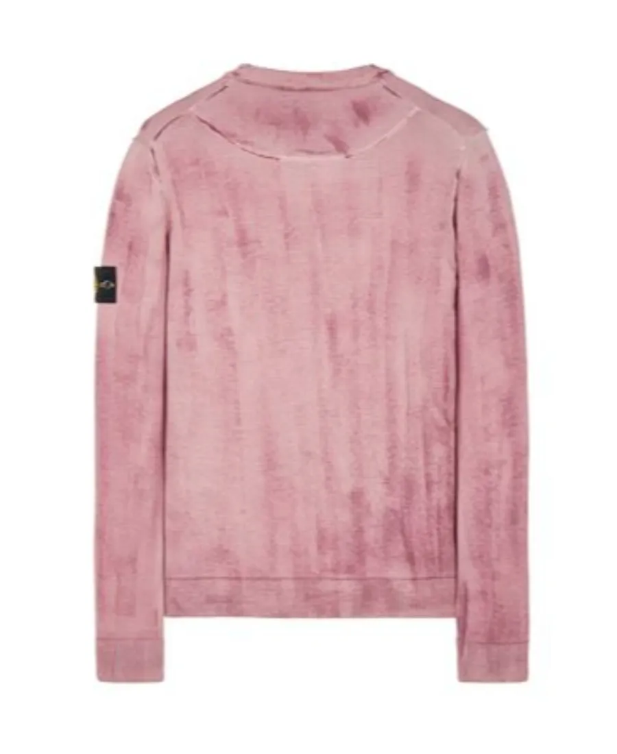 Logo-Patch Wool Sweatshirt
