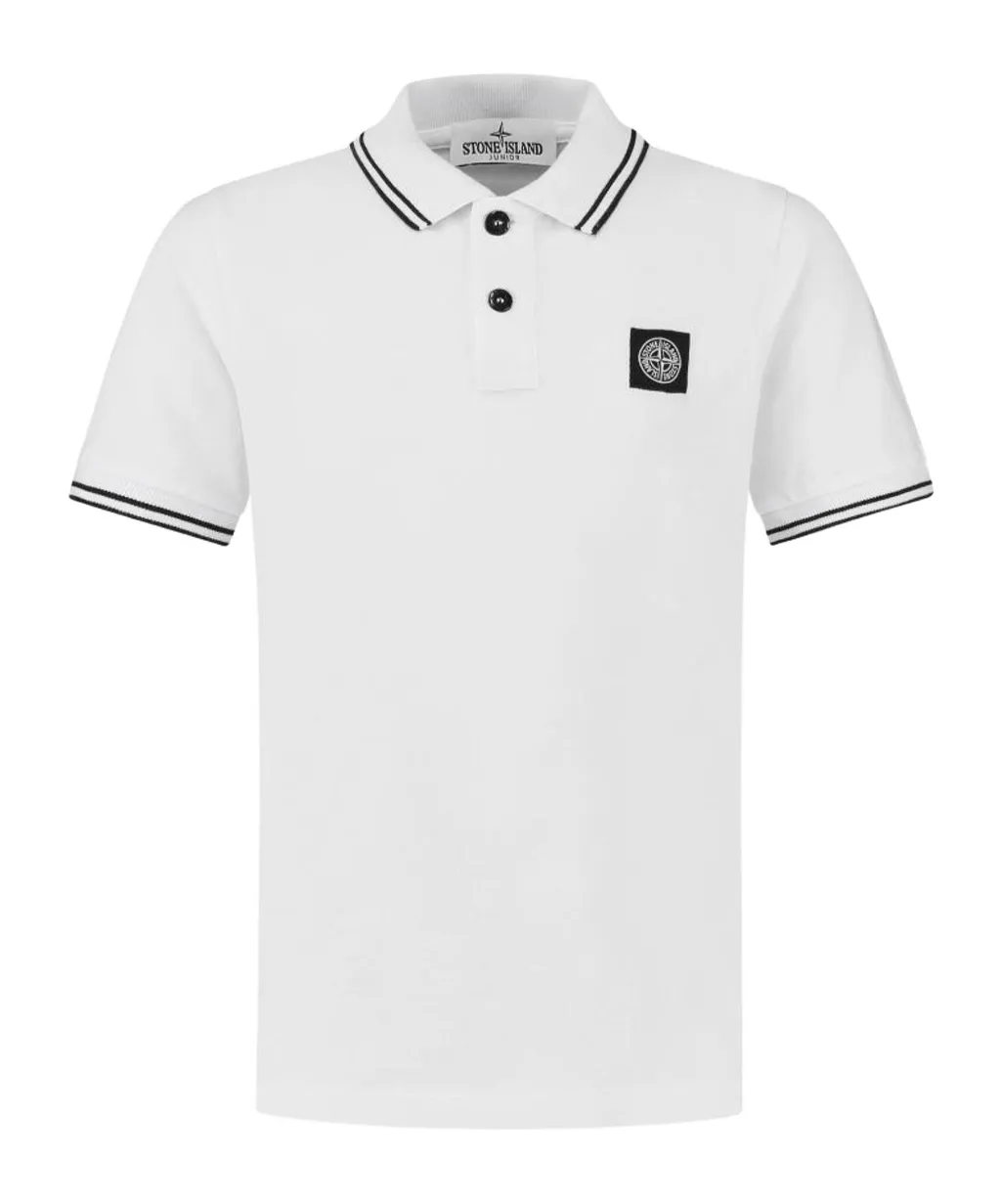 Compass Patch Short-Sleeved Polo Shirt