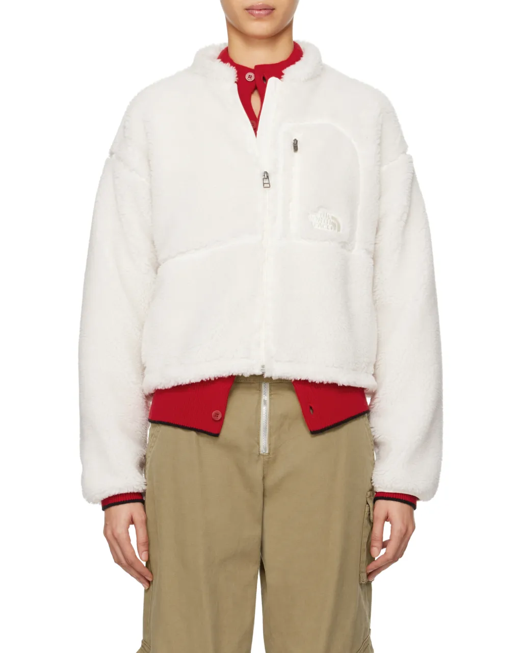 Logo-Embroidered Zipped Jacket