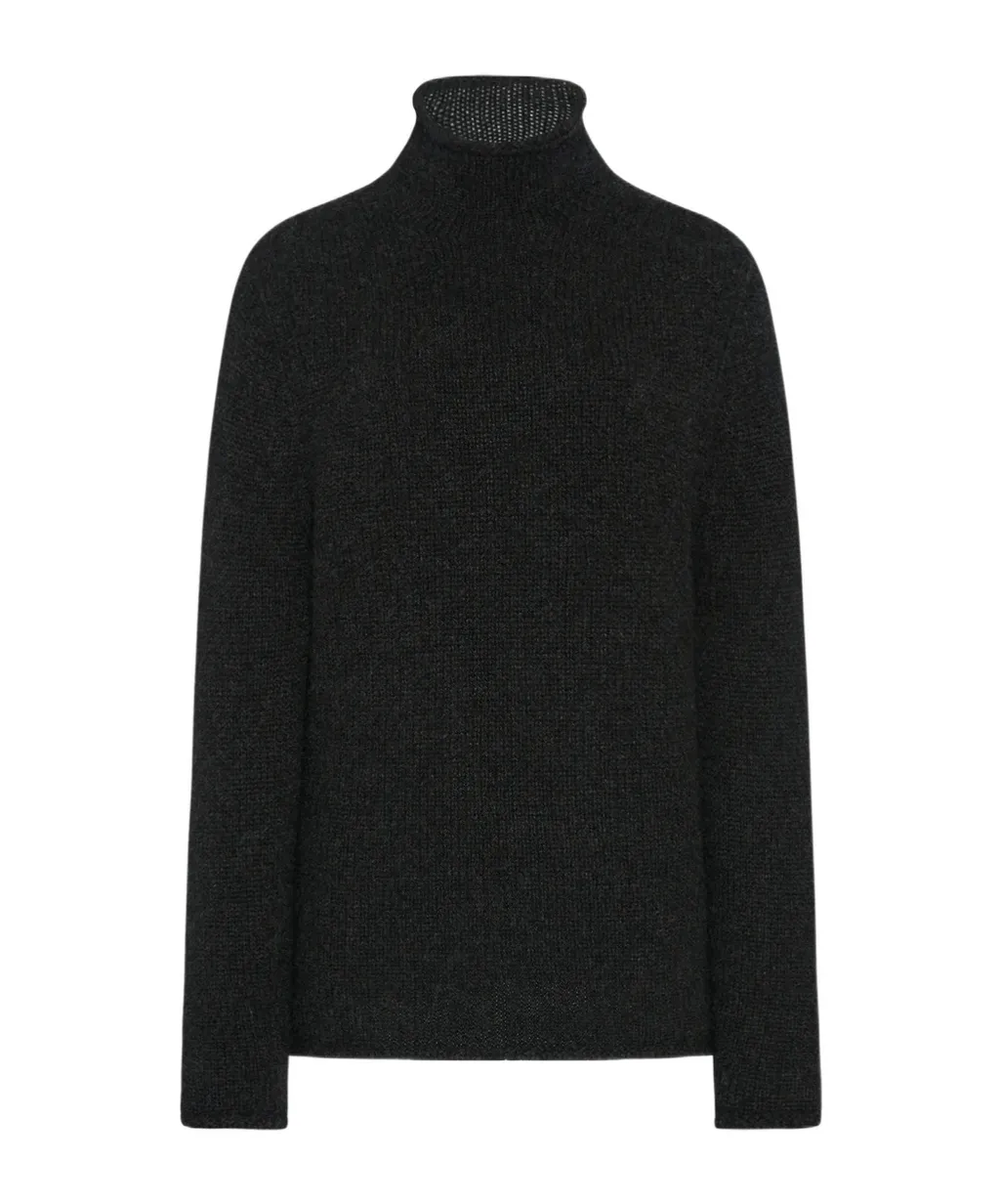 Long-Sleeved Turtleneck Sweater