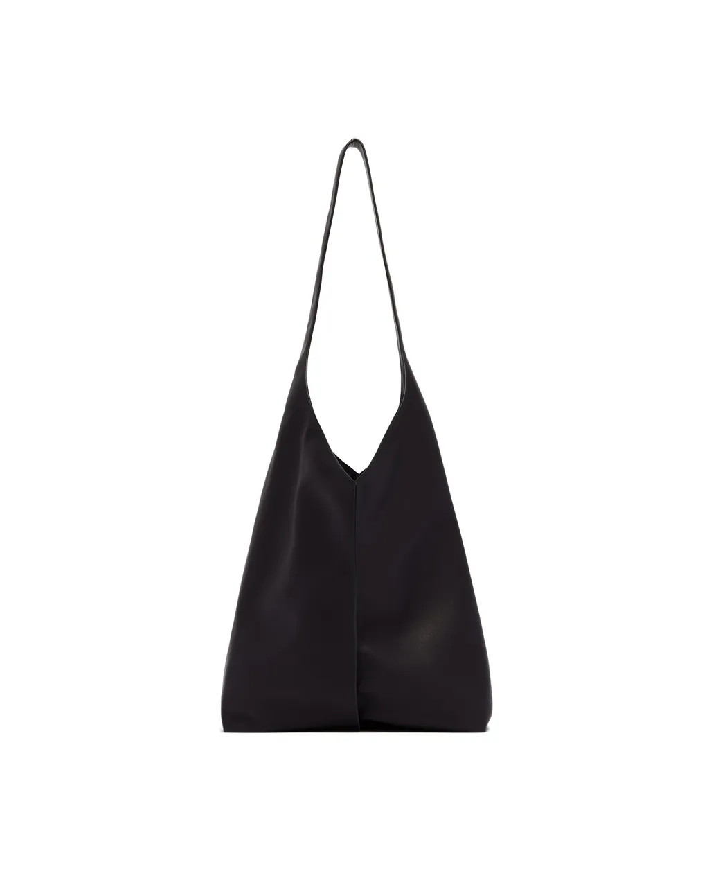 Shoulder Bag With Bound Edges