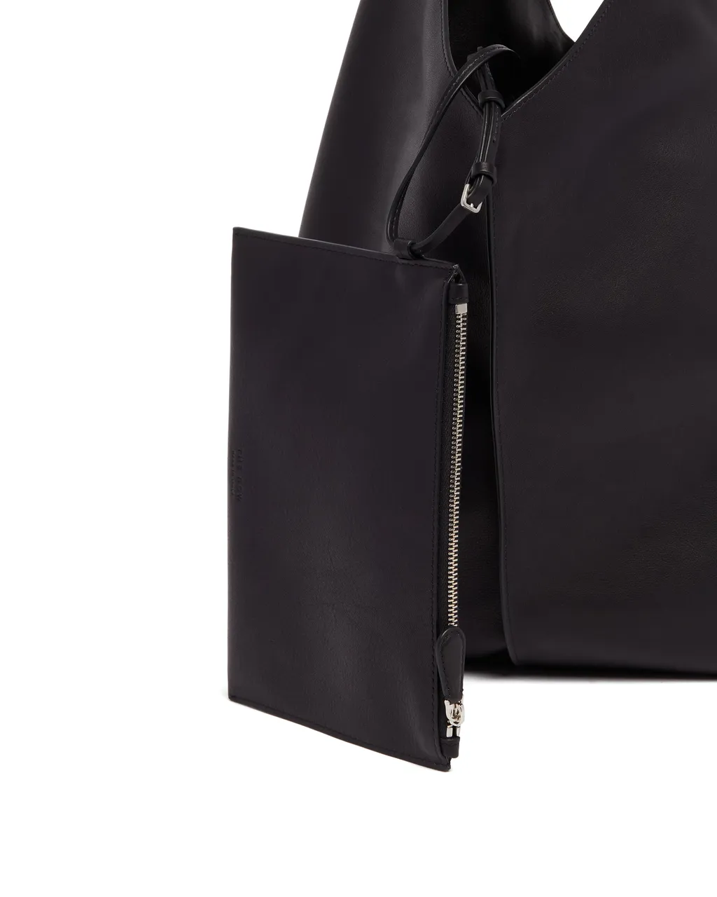 Shoulder Bag With Bound Edges
