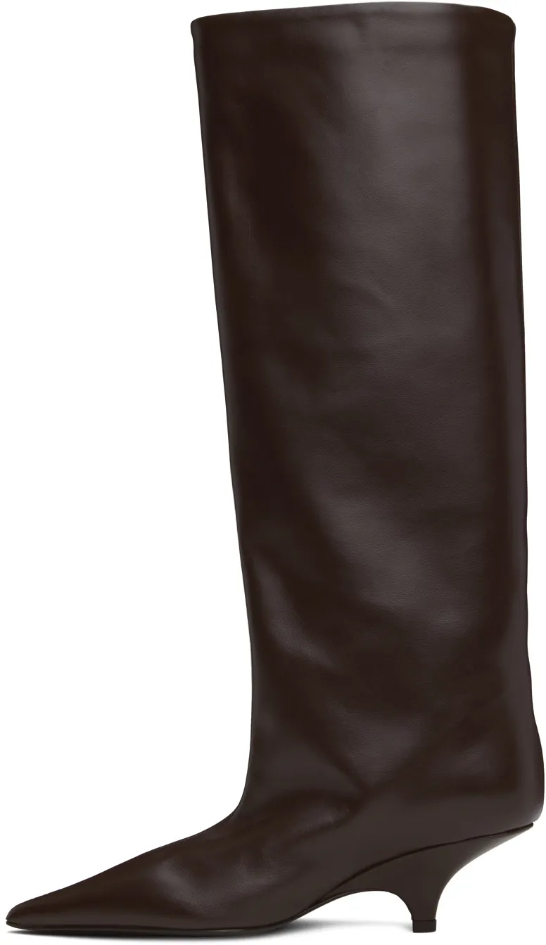 The Wedge Pointed-Toe Boots