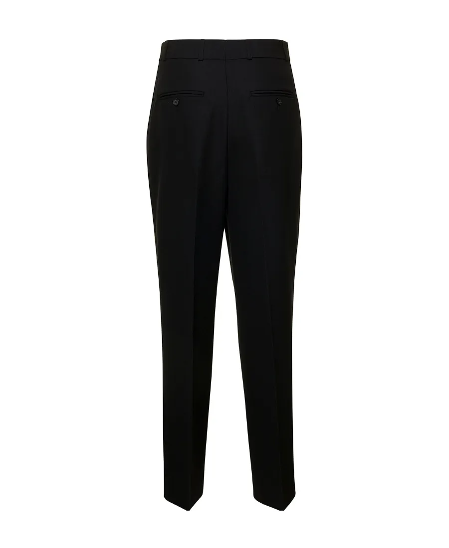 Double Pleated Tailored Casual Pants