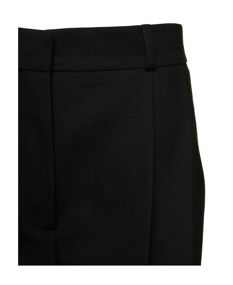Double Pleated Tailored Casual Pants
