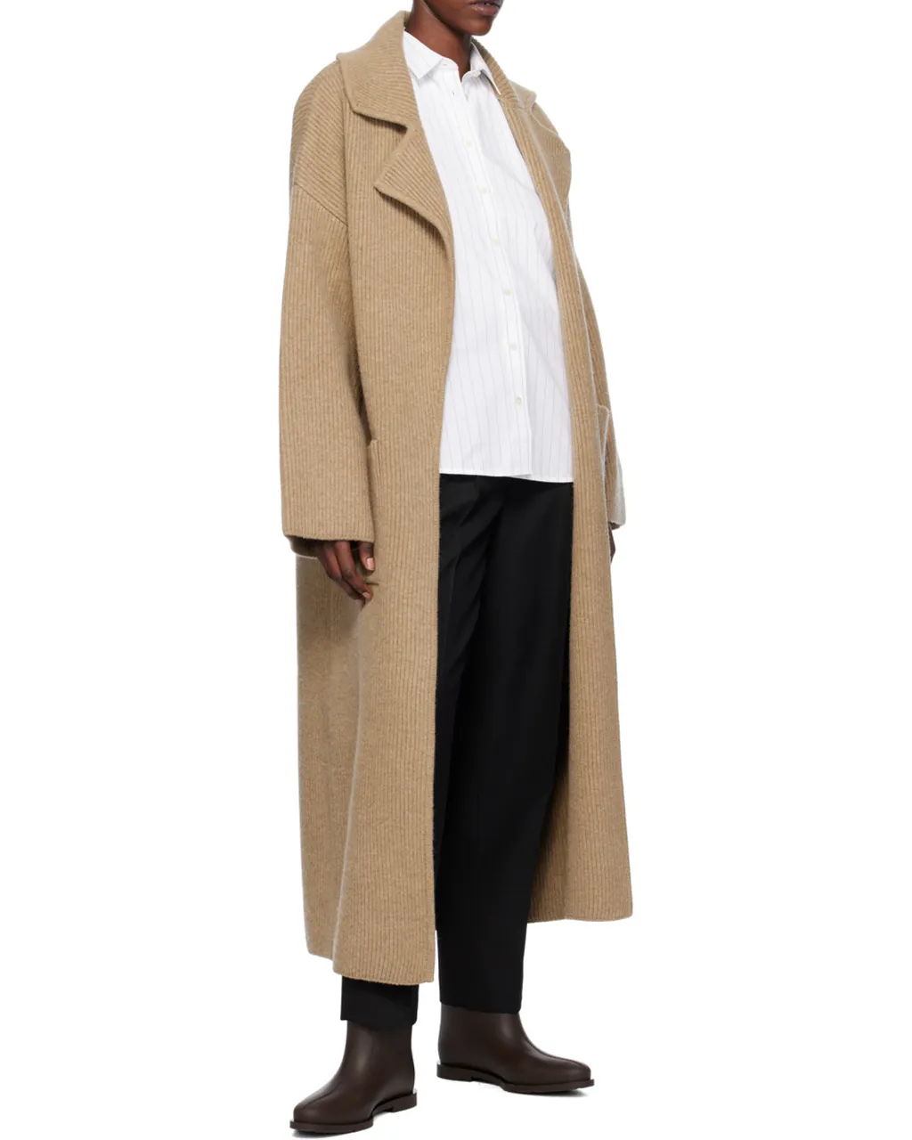 Double Pleated Tailored Casual Pants