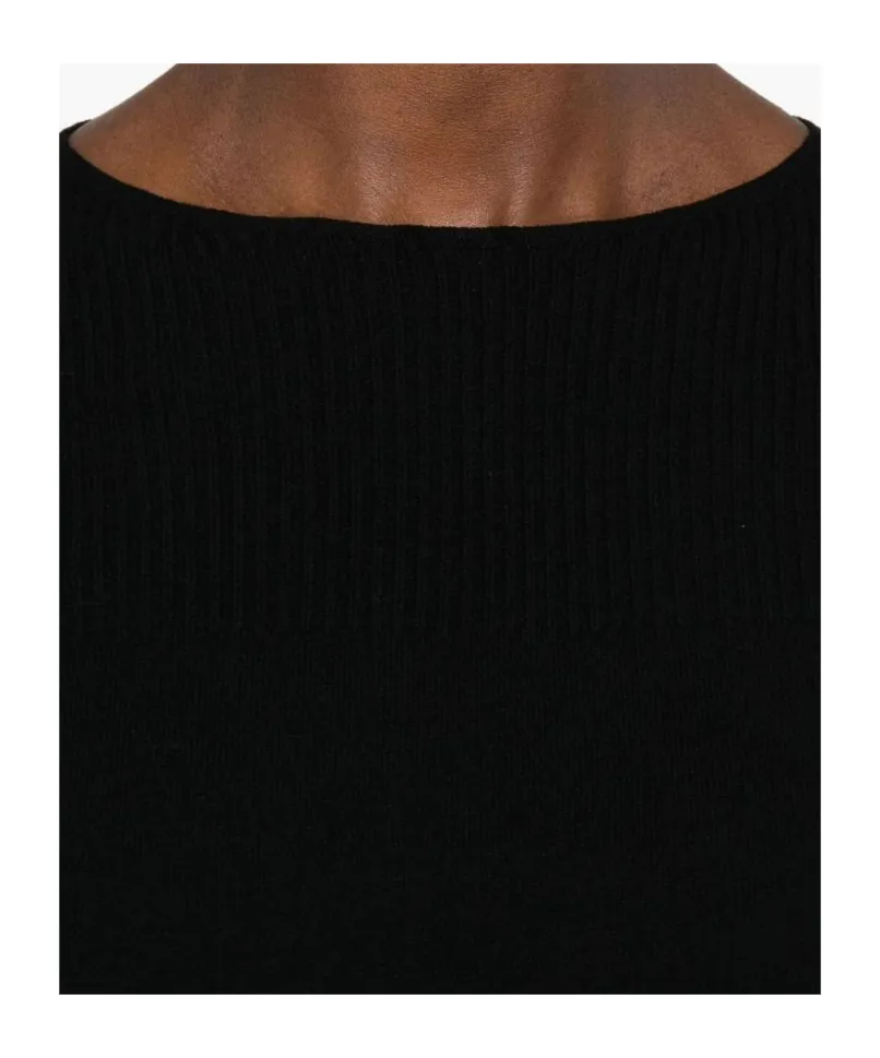 Boat-Neck Sweater