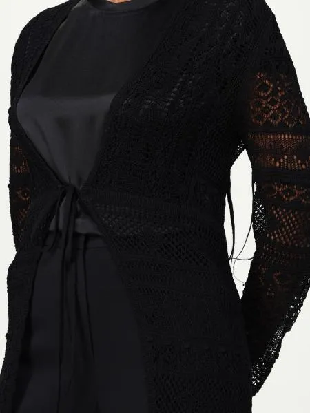 Knitted Long Cardigan