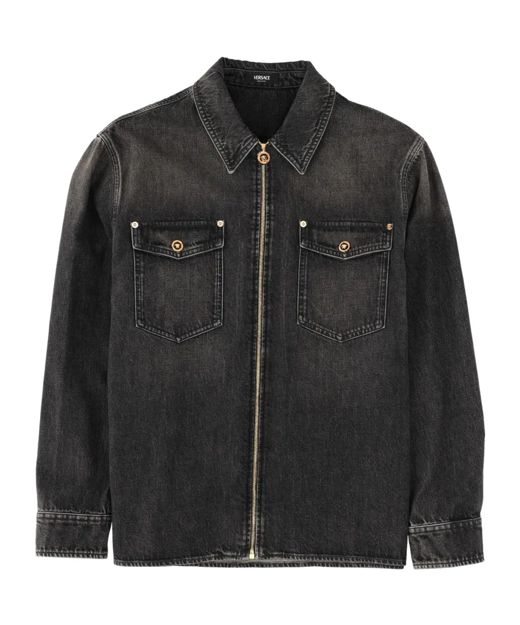 Long-Sleeved Denim Jacket