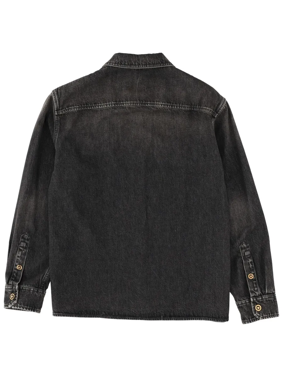 Long-Sleeved Denim Jacket
