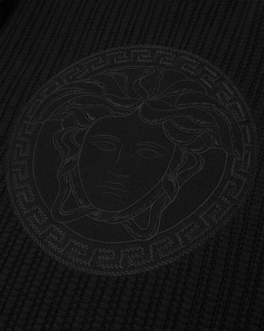 Medusa Crewneck Cable Knitted Jumper