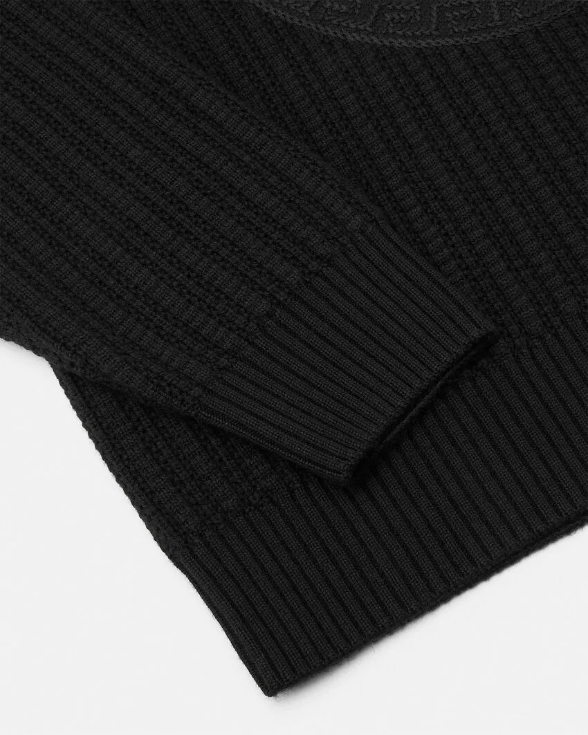 Medusa Crewneck Cable Knitted Jumper