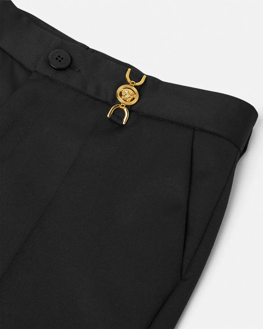 Medusa-Head Motif Trousers