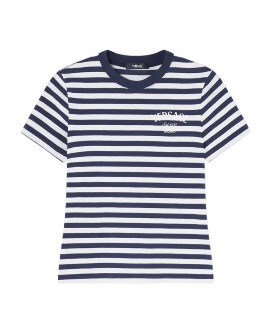 Striped Crewneck T-Shirt