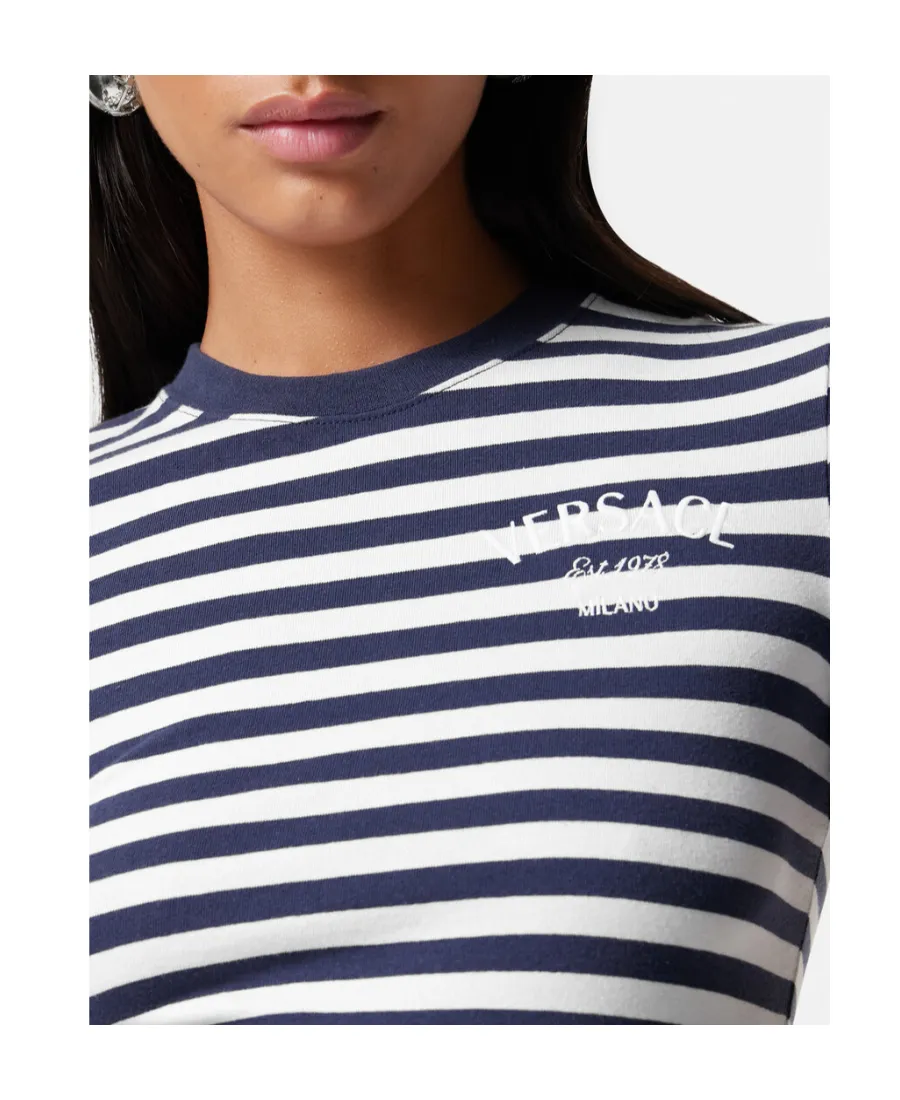 Striped Crewneck T-Shirt