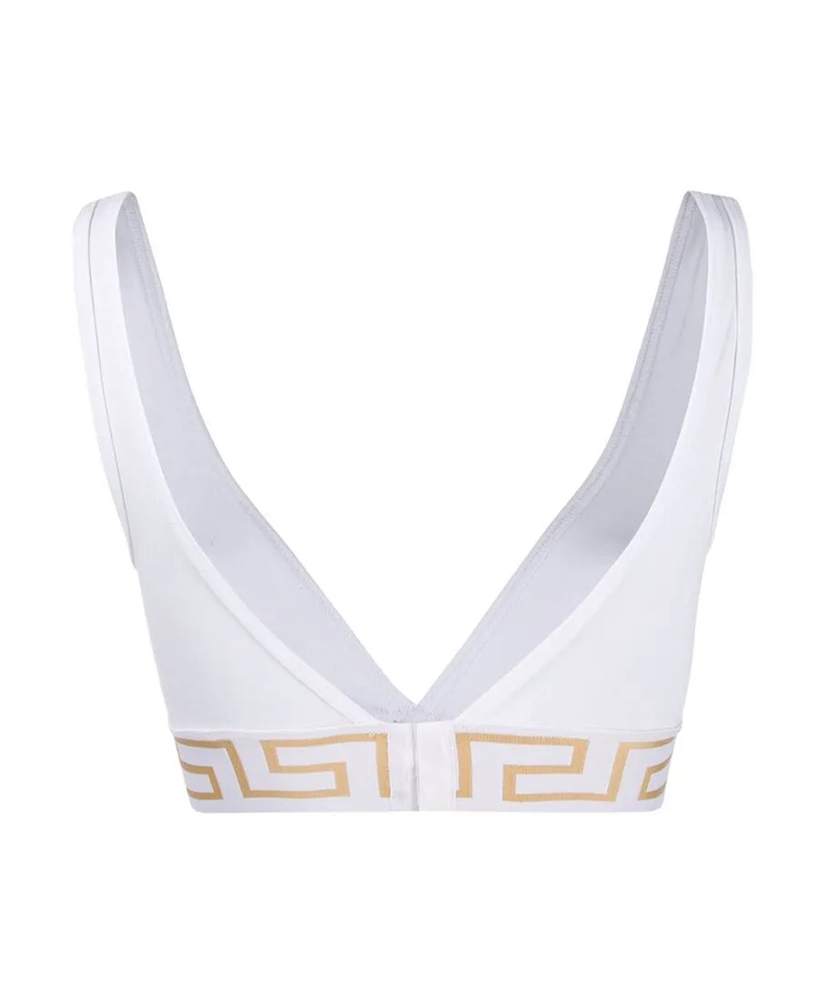 Medusa Band V-Neck Bra