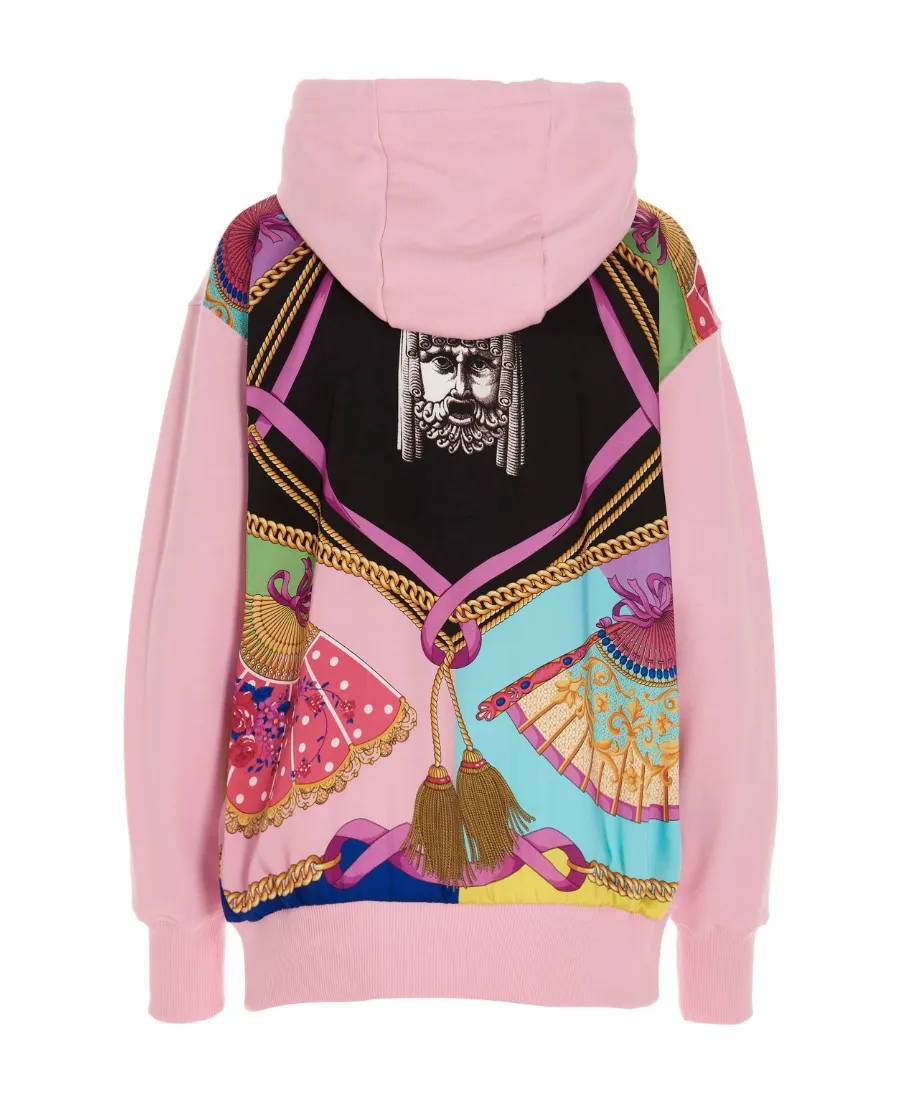 Logo Printed Drawstring Hoodie