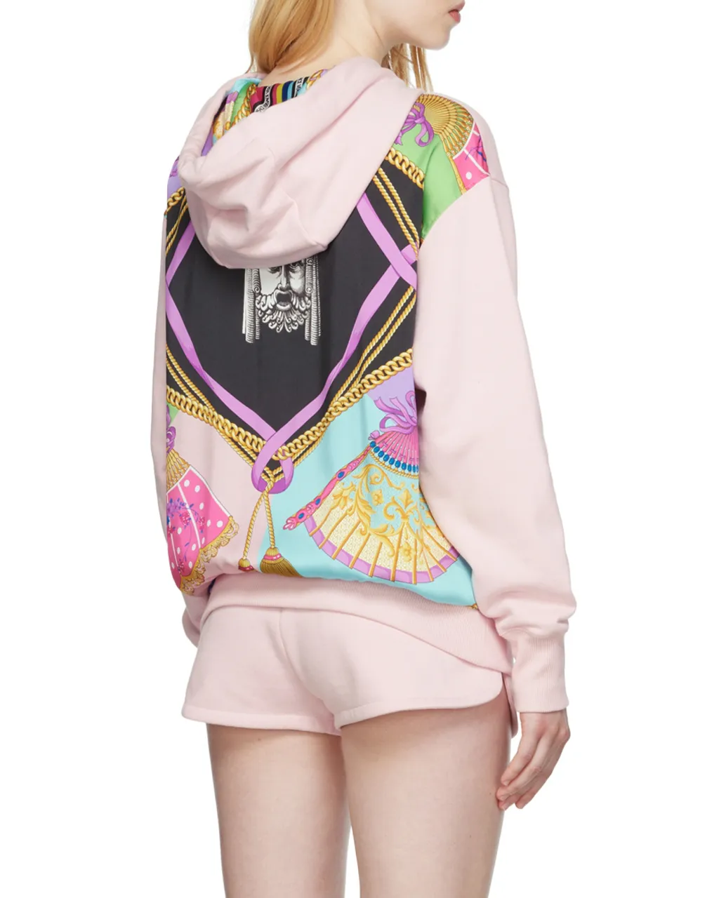 Logo Printed Drawstring Hoodie