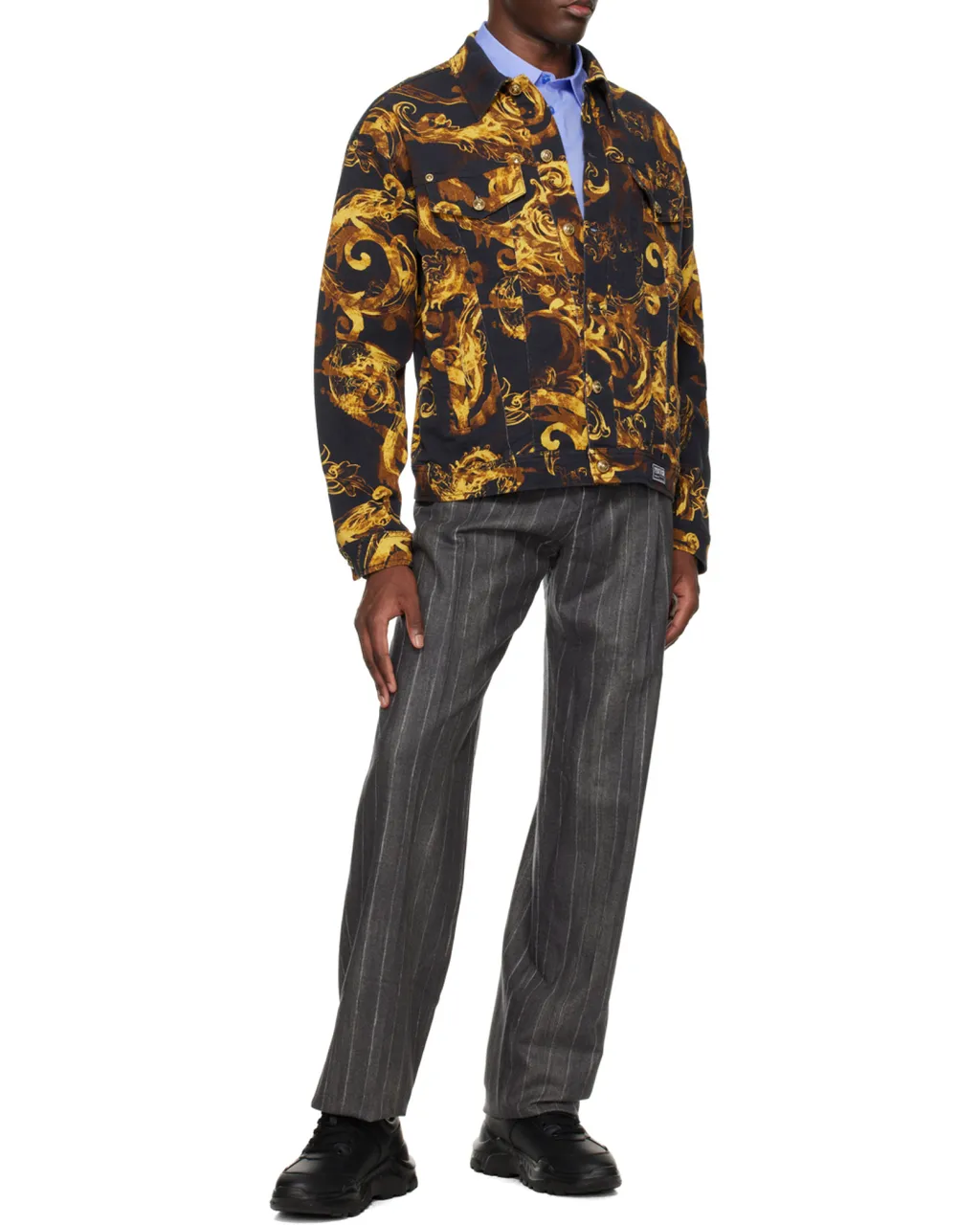 Logo Print Long-Sleeved Shirt