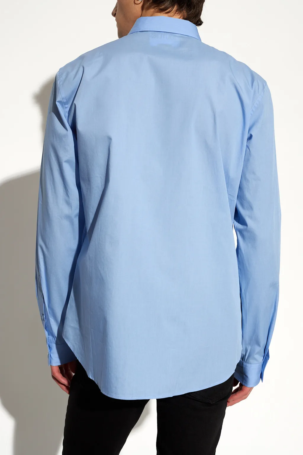 Logo Print Long-Sleeved Shirt