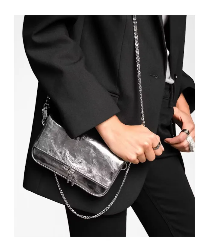 Rock Nano Vintage Metal Clutch Bag