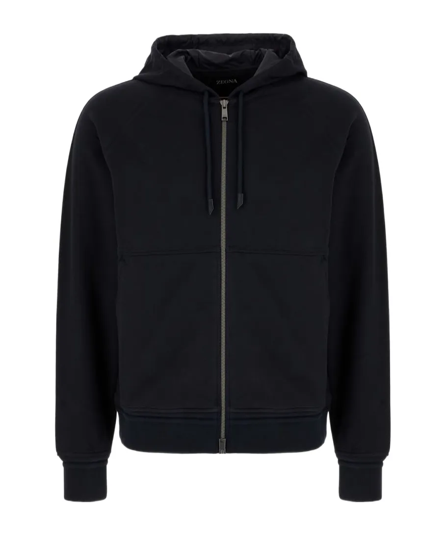 Long-Sleeved Hooded Sweatshirt