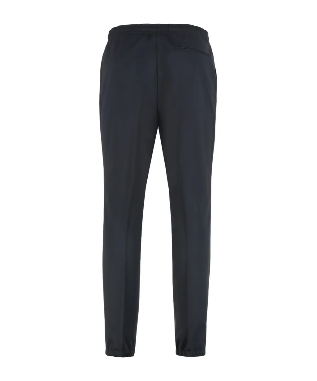 Straight-Leg Tailored Trousers