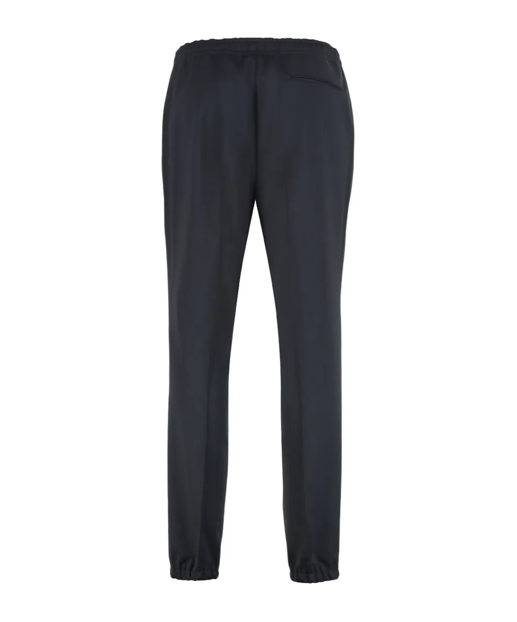Straight-Leg Tailored Trousers