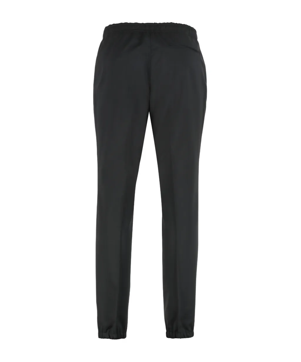 Straight-Leg Tailored Trousers