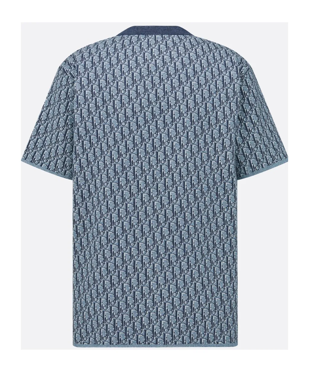 Dior Oblique Knitted T-Shirt