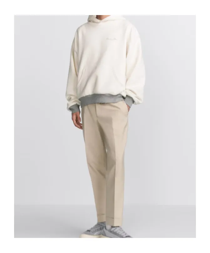 Logo Detailed Long-Sleeved Hoodie