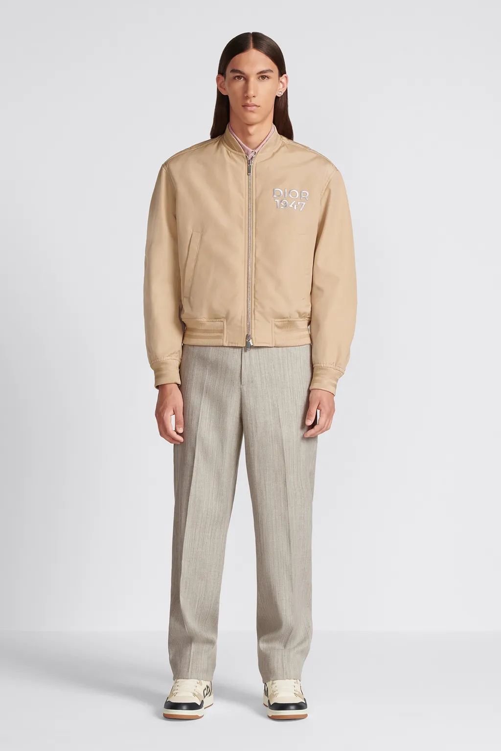 Zip-Up Long-Sleeved Jacket