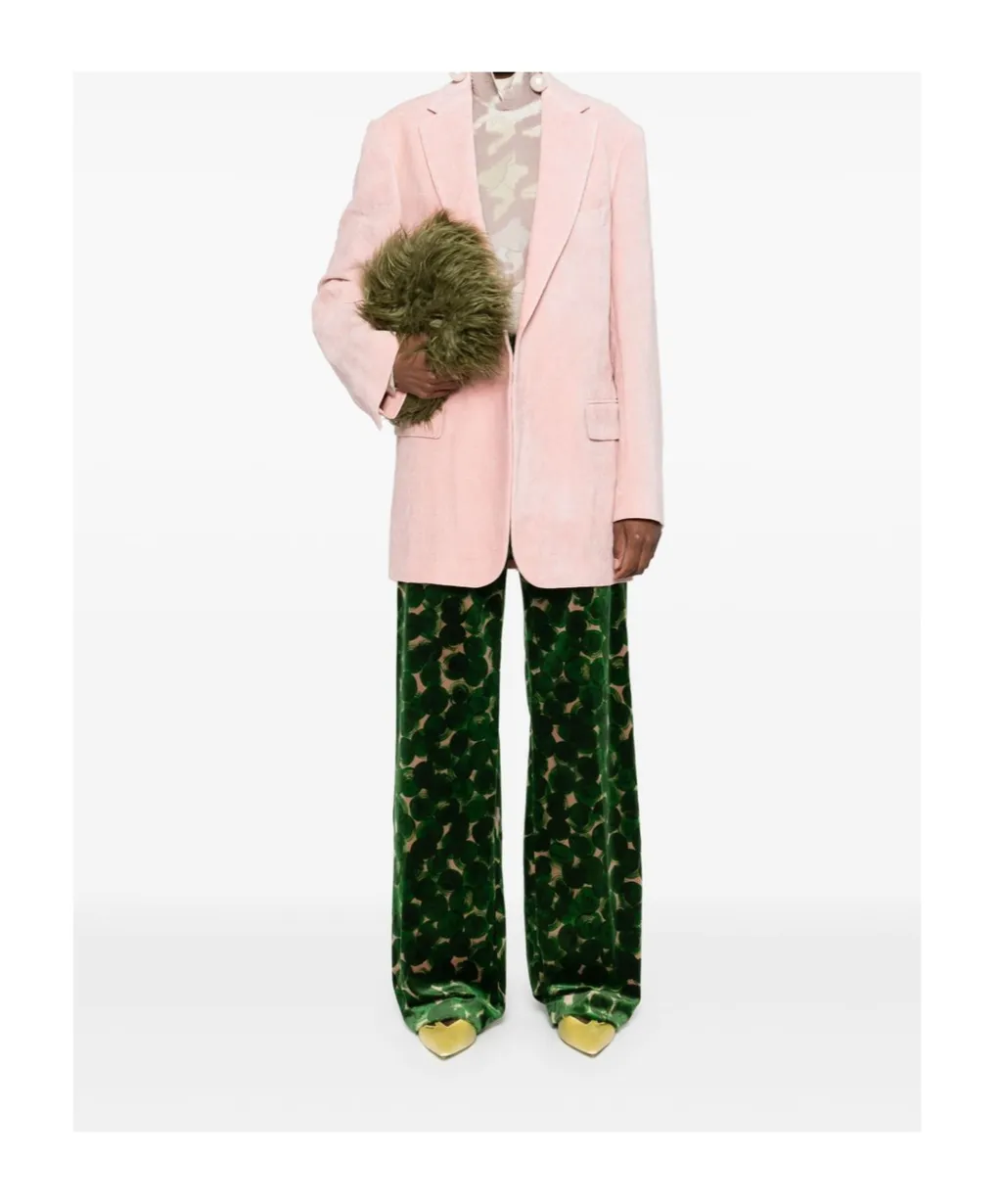 Pattern Casual Pants