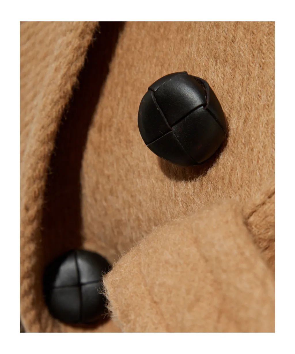 Double-Breasted Belted Coat