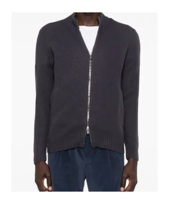 Zip-Up Cardigan