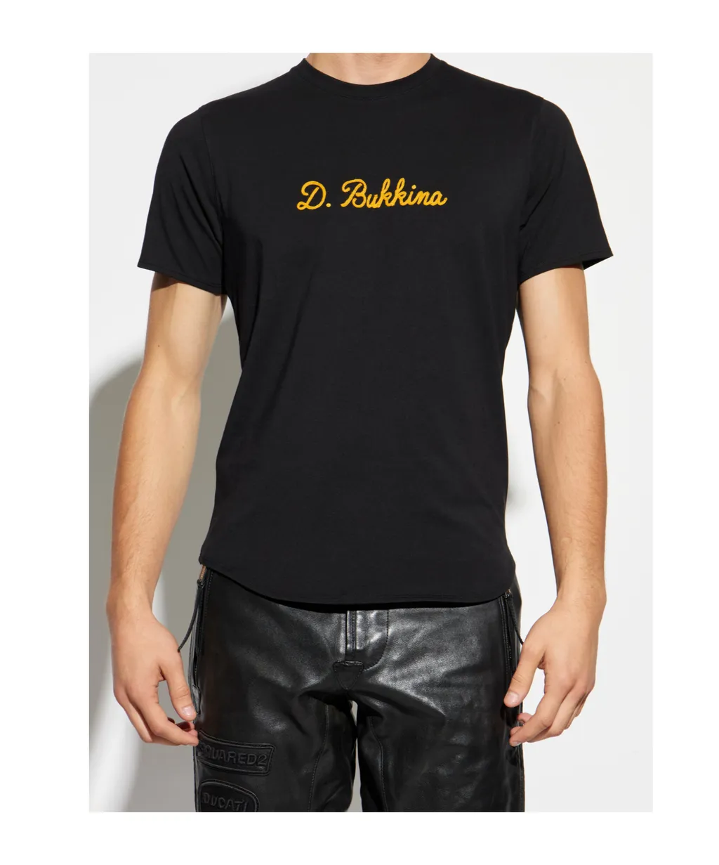 Logo Embroidered Crewneck T-Shirt