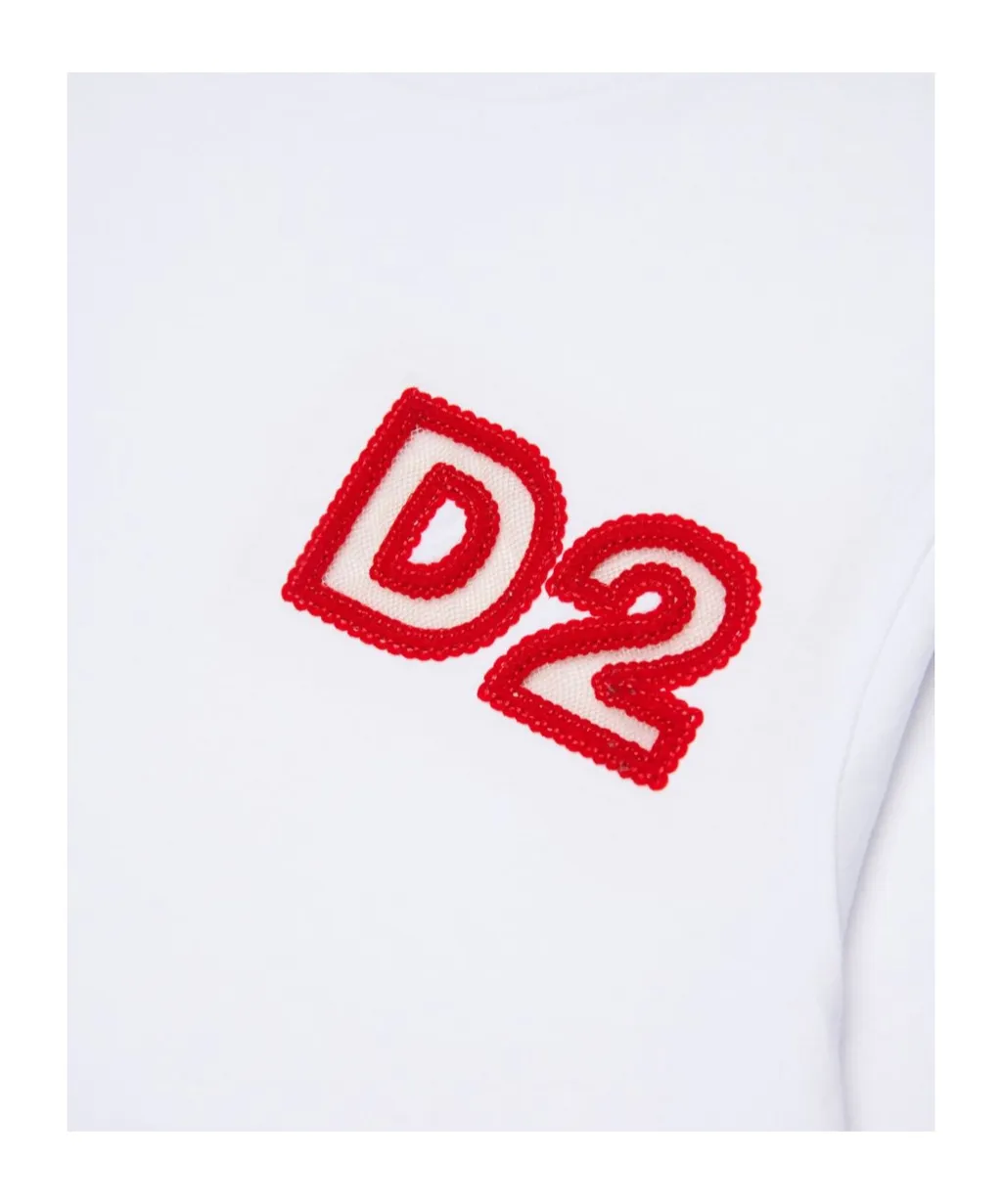 Beads-Logo Crewneck T-Shirt
