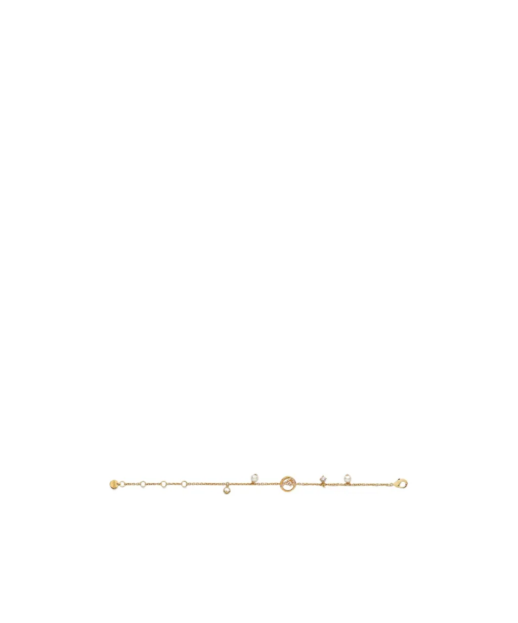 F Is Fendi Embellished Bracelet